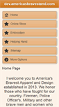Mobile Screenshot of americasbravestand.com